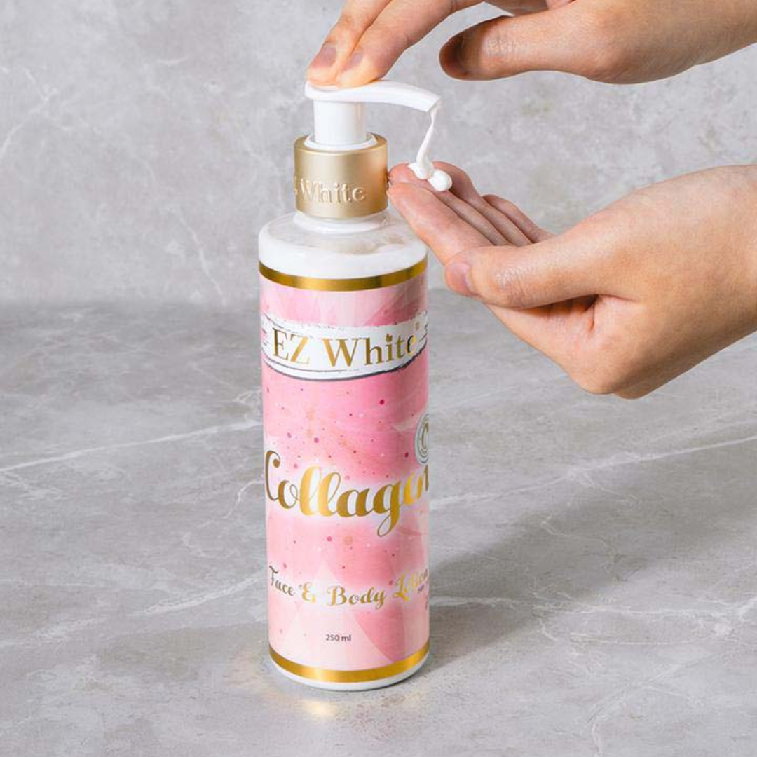 EZ White Collagen & Japanese Tofu Lotion Bundling (1 Botol Collagen