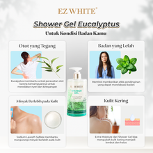 Muat gambar ke penampil Galeri, EZ White Eucalyptus Aromatherapy Shower Gel
