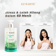 Muat gambar ke penampil Galeri, EZ White Eucalyptus Aromatherapy Shower Gel
