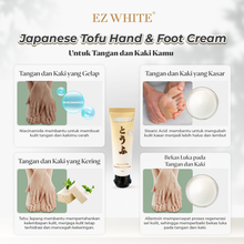 Muat gambar ke penampil Galeri, EZ White Japanese Tofu Lotion Hand &amp; Foot Cream
