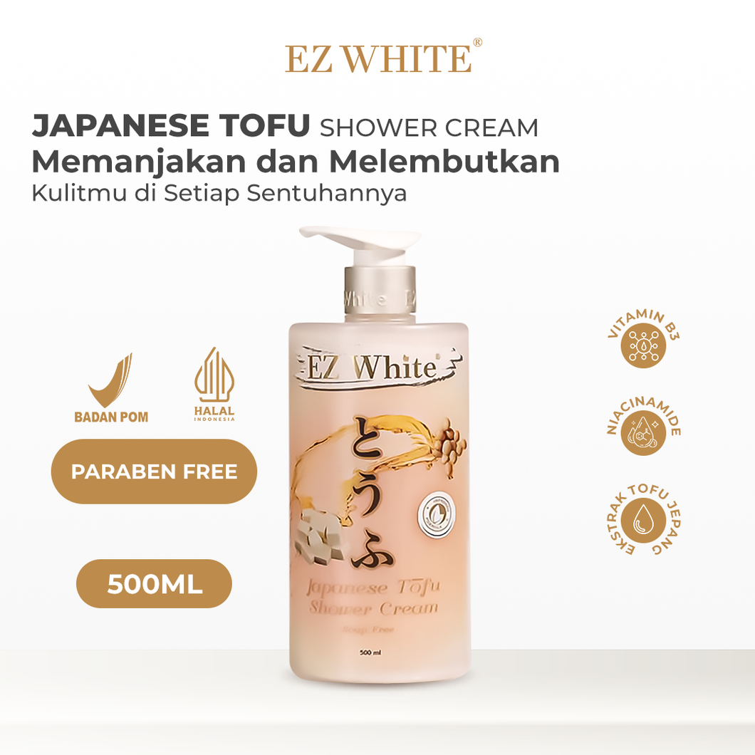 EZ White Japanese Tofu Shower Cream