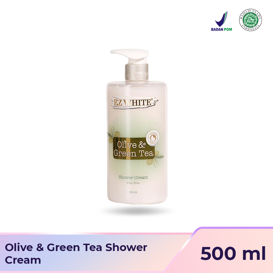 EZ White Olive & Green Tea Shower Cream